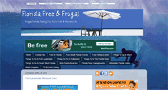 Desktop Screenshot of floridafreeandfrugal.com